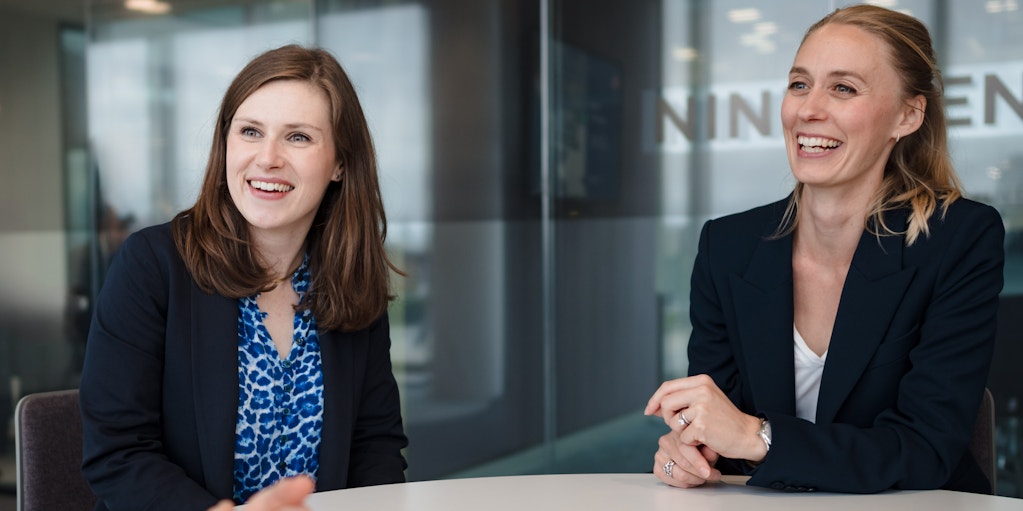 Anna Chapman and colleague.