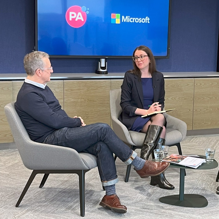 PA and Microsoft participants in video interview