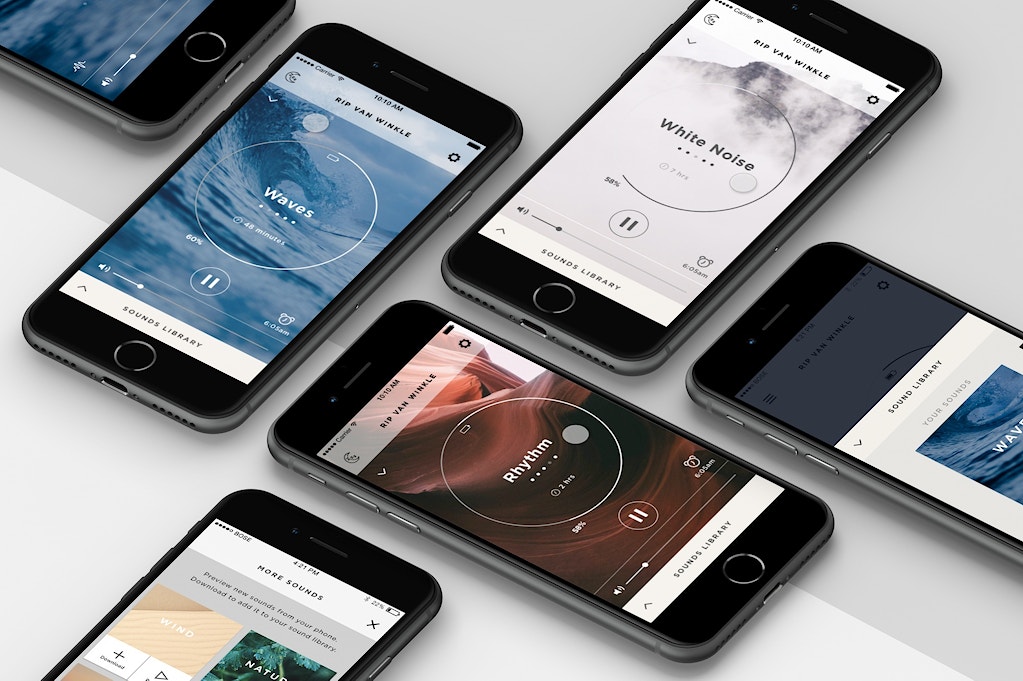Bose app screens