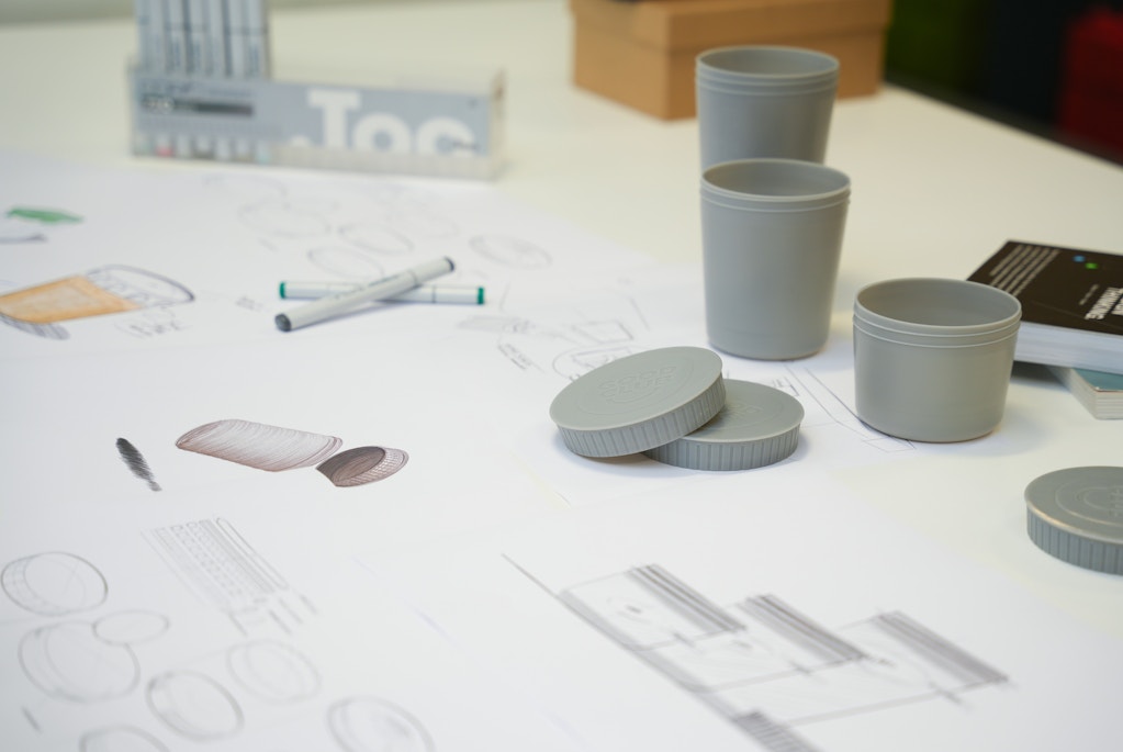 Dizzie product blueprints and mockups