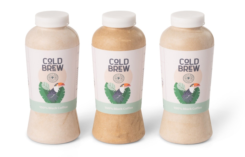 three bottles
