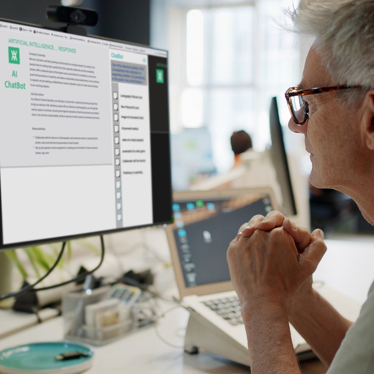 Mature office AI chat