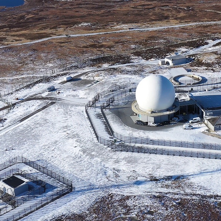 A site in an isolated area