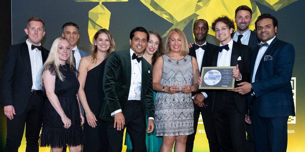 Transformation Team of the Year award at the 2024 Digital Transformation Awards