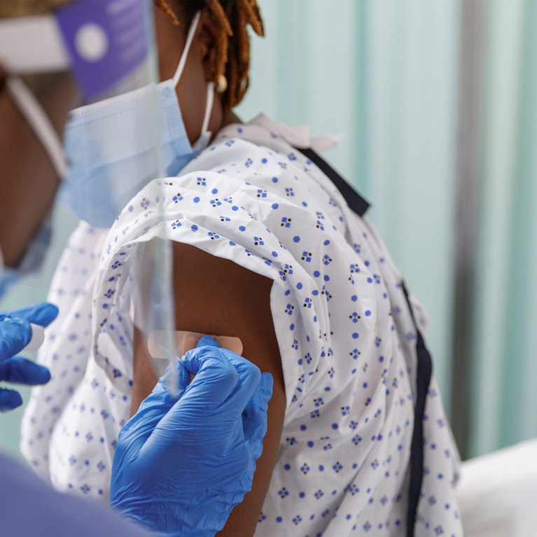 getting an injection