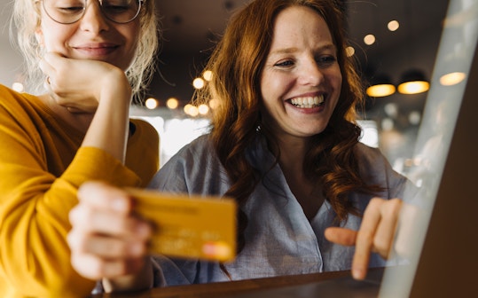 Consumers using a bank card