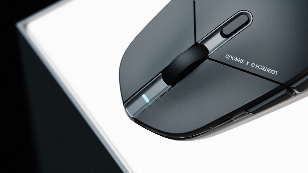 Logitech X Shroud gaming mouse nose