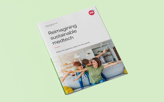 Reimagining sustainable medtech