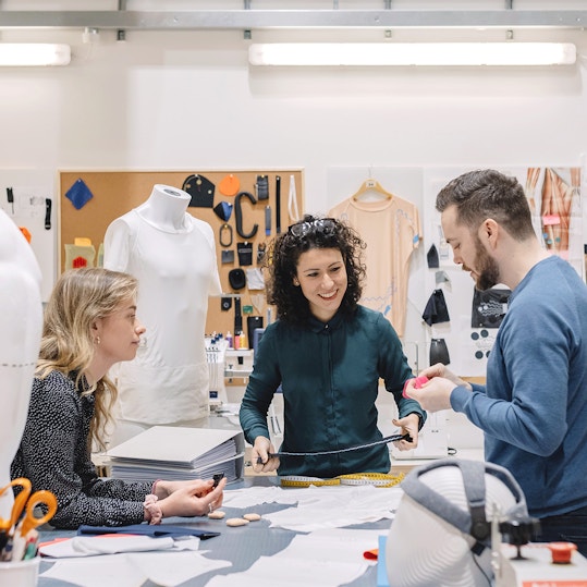 staff in a design studio