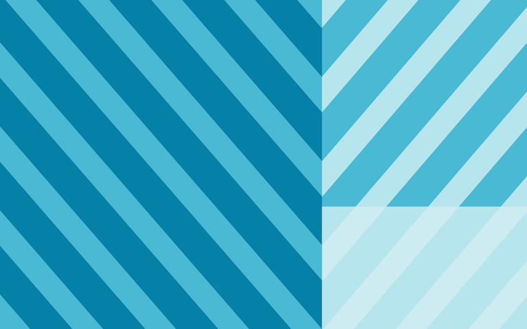 Stripy different shades of blue