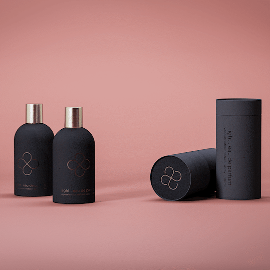 Bottles and packaging made with Dry Molded Fiber